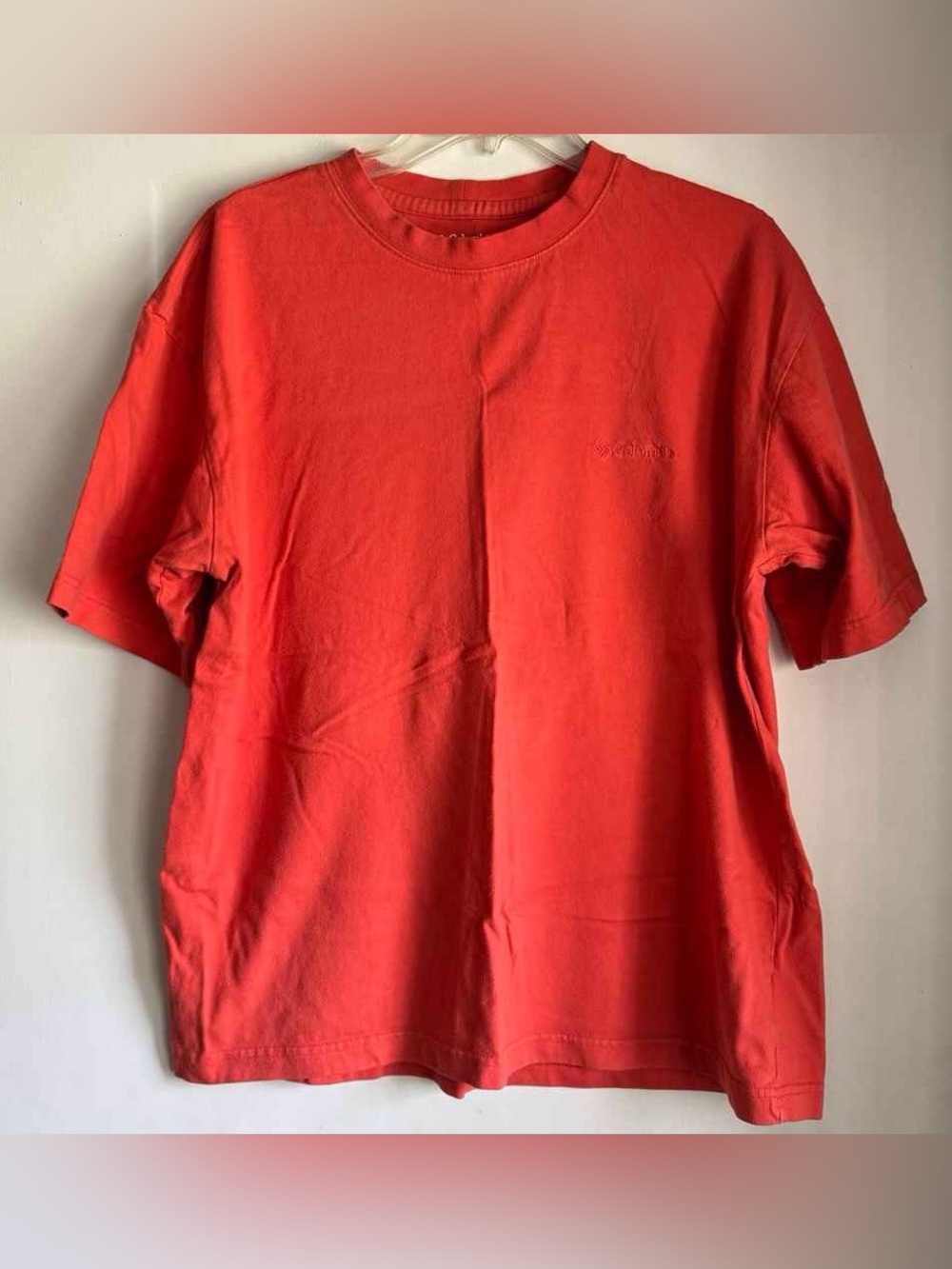 Solid Red Crewneck Tee